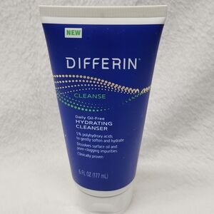 Differin Cleanse Daily Oil-Free Hydrating Cleanser Full Size 6oz